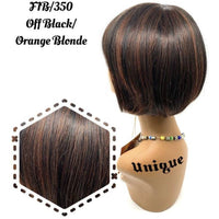 Unique's 100% Human Hair Full Wig / Style "B"