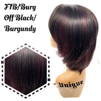 Unique's 100% Human Hair Full Wig / Style "B1"