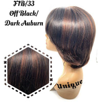 Unique's 100% Human Hair Full Wig / Style "B1"