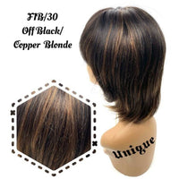 Unique's 100% Human Hair Full Wig / Style "B1"