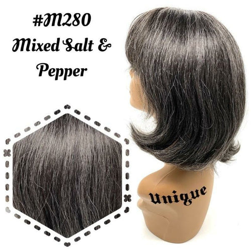 Unique's 100% Human Hair Full Wig / Style "J"