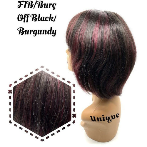 Unique's 100% Human Hair Full Wig / Style "T"