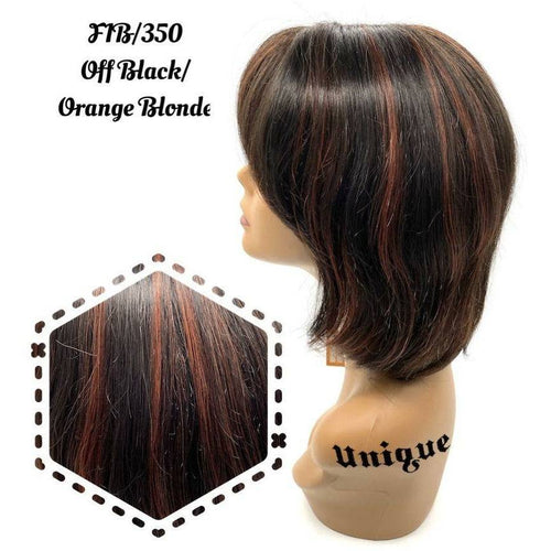 Unique's 100% Human Hair Full Wig / Style "T"