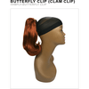 Unique's Human Hair Butterfly Clip