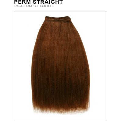 Unique's Human Hair Perm Straight 12 Inch