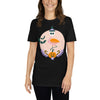 Flamingo Halloween Skull T-Shirt