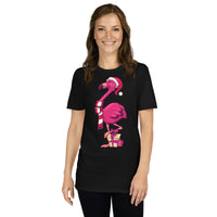 Original The Popular Flamingo Christmas T-Shirt