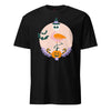 Flamingo Halloween Skull T-Shirt