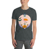 Flamingo Halloween Skull T-Shirt