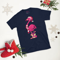 Original The Popular Flamingo Christmas T-Shirt