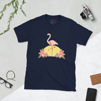 Flamingo Flower T-Shirt