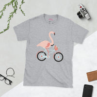 Flamingo Bicycle T-Shirt