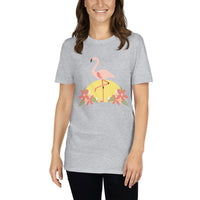 Flamingo Flower T-Shirt