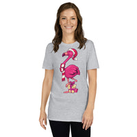 Original The Popular Flamingo Christmas T-Shirt