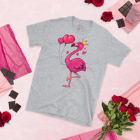 Original The Popular Flamingo Valentine's Day T-Shirt
