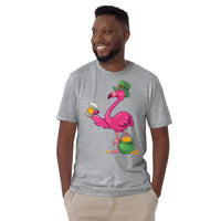 Original The Popular Flamingo St. Patrick's Day T-Shirt