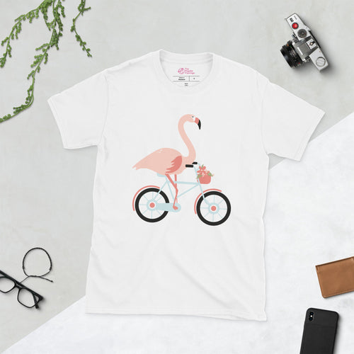 Flamingo Bicycle T-Shirt