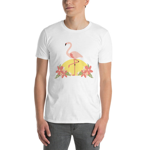 Flamingo Flower T-Shirt