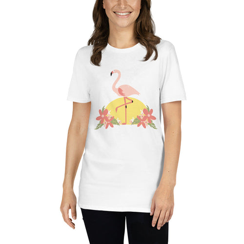 Flamingo Flower T-Shirt