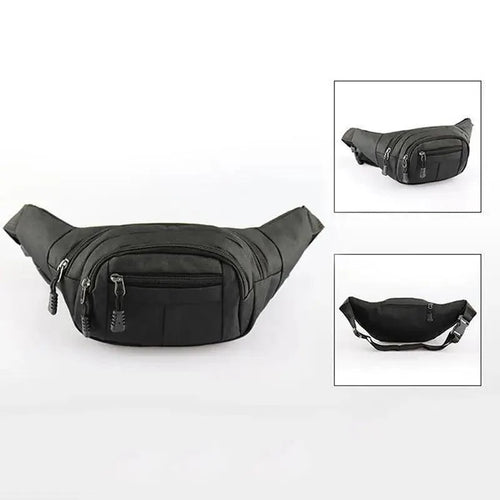 Unisex Casual Chest Belt Simple Waist Bag Adjustable Fanny Pack Pouch Outdoors Traveling Bag