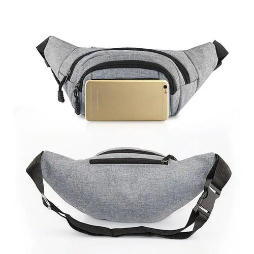 Unisex Casual Chest Belt Simple Waist Bag Adjustable Fanny Pack Pouch Outdoors Traveling Bag