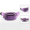 Unisex Classic Design Sports Fanny Pack Stylish Waist Bag Large Capacity Outdoor Travel Waist Bag