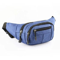 Unisex Classic Design Sports Fanny Pack Stylish Waist Bag Large Capacity Outdoor Travel Waist Bag