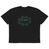 STS “Stay Hidden Stay Secure” Cybersecurity Oversized Organic High-Neck T-Shirt