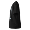 Born in Dark Mode – Oversized Organic High-Neck T-Shirt