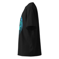 Hack The Planet – Oversized Organic High-Neck T-Shirt