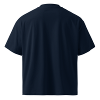 Ghost Mode: Enabled – Oversized Organic High-Neck T-Shirt