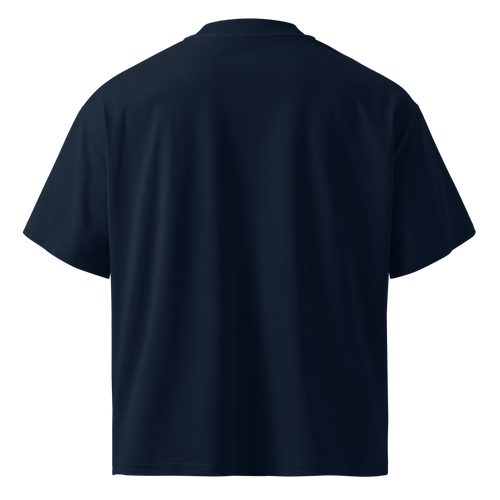 Ghost Mode: Enabled – Oversized Organic High-Neck T-Shirt
