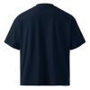 Hack The Planet – Oversized Organic High-Neck T-Shirt