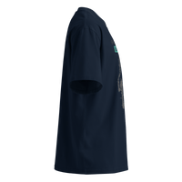 Ghost Mode: Enabled – Oversized Organic High-Neck T-Shirt