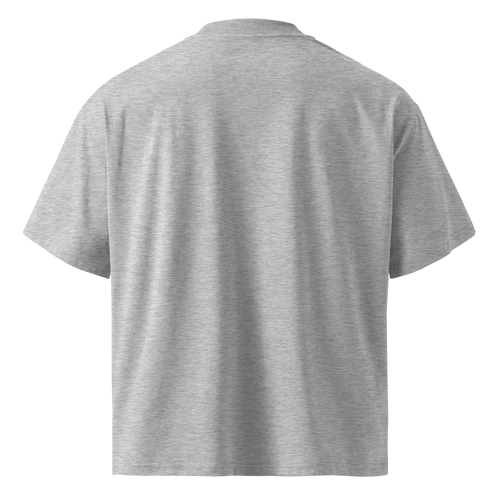 Hack The Planet – Oversized Organic High-Neck T-Shirt