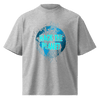 Hack The Planet – Oversized Organic High-Neck T-Shirt