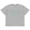 STS “Stay Hidden Stay Secure” Cybersecurity Oversized Organic High-Neck T-Shirt