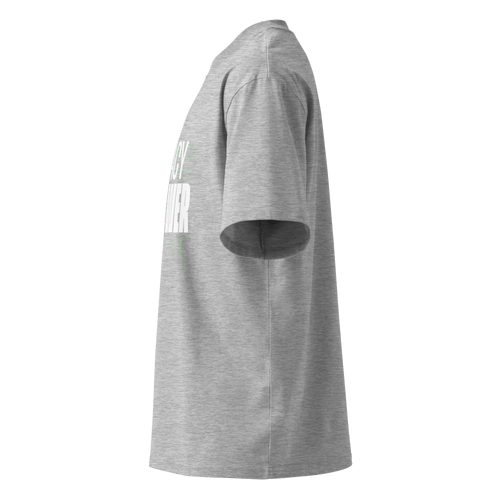 Privacy Is Power – Oversized Organic High-Neck T-Shirt