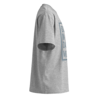 Born in Dark Mode – Oversized Organic High-Neck T-Shirt