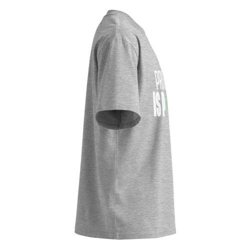 Privacy Is Power – Oversized Organic High-Neck T-Shirt