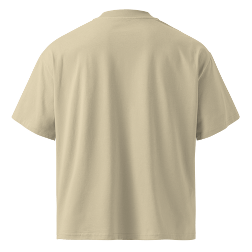 Ghost Mode: Enabled – Oversized Organic High-Neck T-Shirt