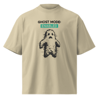 Ghost Mode: Enabled – Oversized Organic High-Neck T-Shirt