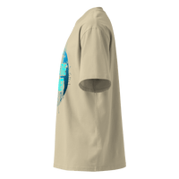 Hack The Planet – Oversized Organic High-Neck T-Shirt