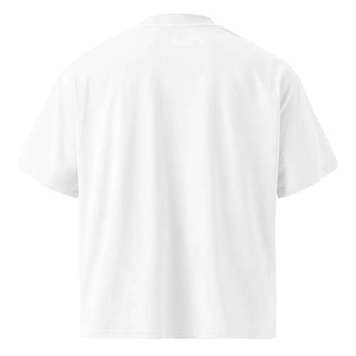 Ghost Mode: Enabled – Oversized Organic High-Neck T-Shirt