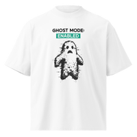 Ghost Mode: Enabled – Oversized Organic High-Neck T-Shirt