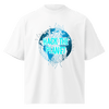Hack The Planet – Oversized Organic High-Neck T-Shirt