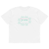 STS “Stay Hidden Stay Secure” Cybersecurity Oversized Organic High-Neck T-Shirt