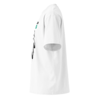Ghost Mode: Enabled – Oversized Organic High-Neck T-Shirt