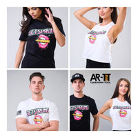 Get Sprung V2 White Bullet lips unisex T-Shirt XS-XXL