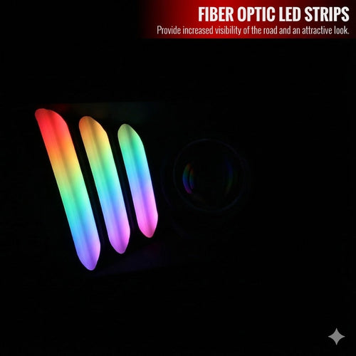 NTXGLOW RGB projector headlights (2005 - 2009 Ford Mustang)